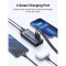 USB-хаб із вимикачами UGREEN CM481 USB-C to 7-Port USB3.0 Hub Gray (90307)