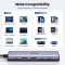 Порт-реплікатор UGREEN CM511 6-in-1 USB-C Multifunction Adapter with 4K HDMI (35999)