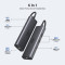 Порт-реплікатор UGREEN CM512 6-in-1 USB-C to HDMI + 2xUSB 3.2 + USB-C 3.2 + RJ45 + PD Gray (45000)