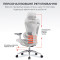 Крісло офісне SIHOO Doro C300L Mesh White