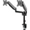 Крепление настольное для 2-х мониторов OFFICEPRO MA722B 17"-32" Black