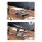 Підставка для ноутбука RTAKO RS-CP75A Dual-Layer Carbon Steel Laptop Stand Silver