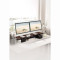 Подставка настольная для ТВ/монитора OFFICEPRO MR177DW Dark Wood/Black