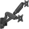 Кріплення настінне для 2-х моніторів OFFICEPRO MA312B 17"-32" Black
