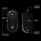 Миша ігрова LOGITECH G Pro 2 Lightspeed w/8K dongle Black (991-000559)