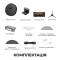 Робот-пилосос DREAME D20 Black (RLD35GA-BL)