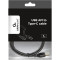 Кабель CABLEXPERT USB2.0 AM/BM Premium 1м (CCP-USB2-AMBM-1M)