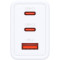 Зарядний пристрій D-LINK DCP-651 2xUSB-C, 1xUSB-A, 65W GaN Charger White