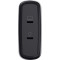 Зарядний пристрій TRUST Maxo 100W 2xUSB-C GaN Charger Black w/Type-C cable (25527)