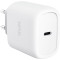 Зарядний пристрій TRUST Maxo 45W 1xUSB-C GaN Charger White w/Type-C cable (25522)