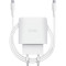 Зарядний пристрій TRUST Maxo 45W 1xUSB-C GaN Charger White w/Type-C cable (25522)