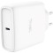 Зарядний пристрій TRUST Maxo 65W 1xUSB-C GaN Charger White w/Type-C cable (25524)