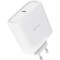 Зарядний пристрій TRUST Maxo 65W 1xUSB-C GaN Charger White w/Type-C cable (25524)