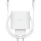 Зарядний пристрій TRUST Maxo 65W 1xUSB-C GaN Charger White w/Type-C cable (25524)