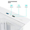 Корпус QUBE Aquarium ARGB White (AQUARIUM_GWNU3)