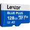 Карта пам'яті LEXAR microSDXC Blue Plus 128GB UHS-I U3 V30 A2 (LMSBLPL128G-BNANG)