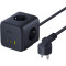 Сетевой фильтр BASEUS EnerFill FA11 6-in-1 Charging Station 67W Black, 3 розетки, 2xUSB-C, 1xUSB, 1.5м