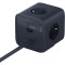 Сетевой фильтр BASEUS EnerFill FA11 6-in-1 Charging Station 67W Black, 3 розетки, 2xUSB-C, 1xUSB, 1.5м