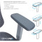 Кресло офисное OFFICEPRO Atlas OC630 Gray/Dark Gray