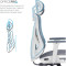 Кресло офисное OFFICEPRO Atlas OC630 White/Dark Gray