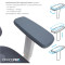 Кресло офисное OFFICEPRO Atlas OC630 White/Dark Gray
