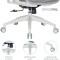 Кресло офисное OFFICEPRO Atlas OC630 White/Light Gray