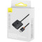 HDMI світч 1 to 2 BASEUS AirJoy Series 2-in-1 Bidirectional HDMI Switch with 1m Cable Cluster Black (B01331105111-01)