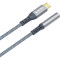 Адаптер COLORWAY USB-C to 3.5mm 0.14м Gray (CW-AD-CJ)