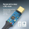 Адаптер COLORWAY USB-C to 3.5mm 0.14м Gray (CW-AD-CJ)