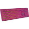 Клавіатура бездротова CANYON Fortnax GKW-2 Pink (CND-SKBW2)