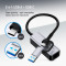 Мережевий адаптер COLORWAY USB-C/A 3.0 to RJ-45 Gigabit Ethernet