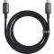 Кабель BASEUS Crystal Shine USB3.2 Full-Featured Fast Charging Data Cable USB-C to USB-C 100W 1.5м Black (P10318204111-00)