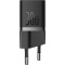 Зарядний пристрій BASEUS GaN5 Fast Charger Mini 1C 30W Black w/Type-C cable (P10110902113-00)