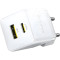Зарядний пристрій BASEUS Palm Fast Charger C+U 20W EU White w/Type-C cable (P10111608213-01)