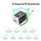 Зарядний пристрій BASEUS Palm Fast Charger C+U 20W EU White w/Type-C cable (P10111608213-01)