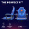 Крісло геймерське TRUST Gaming GXT 703SM Revvo Blue (25741)