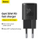 Зарядний пристрій BASEUS Cube Pro Fast Charger 1C 30W White (CCXF000302)
