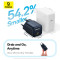 Зарядний пристрій BASEUS PicoGo GaN Fast Charger 1C 45W Pink (P10176800413-00)