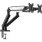 Кріплення настільне для 2-х моніторів ANDA SEAT Stealth II Duo 17"-32" Black/White