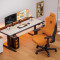 Крісло геймерське ANDA SEAT Kaiser 3E XL Orange Fabric