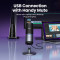 Микрофон для стриминга/подкастов UGREEN CM769 USB Desktop Microphone (35629)
