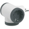 Сетевой разветвитель LEGRAND Premium 3x2K+3 White, 3 розетки (694520)