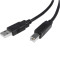 Кабель COLORWAY USB 2.0 AM to BM 3м Black (CW-CBUB073-BK)