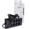Мережевий фільтр PATRON SP-1683-USB Black, 8 розеток, 4xUSB, 3м