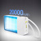 Повербанк BASEUS EnerFill FC51 Bipow2 Pro Digital Display with Built-in Cable 22.5W 20000mAh White (E0027700)