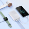 Повербанк BASEUS EnerFill FC51 Bipow2 Pro Digital Display with Built-in Cable 22.5W 20000mAh White (E0027700)