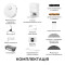 Робот-пилосос DREAME D20 Pro Plus White (RLD43SD-WH)