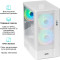 Корпус QUBE Geon ARGB White (GEON_GWNU3)