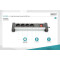 Мережевий фільтр DIGITUS 4-Way Socket Stripe Black, 4 розетки, 2xUSB, 1.5м (DA-70614)