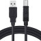 Кабель COLORWAY USB 2.0 AM/BM 2м Black (CW-CBUB072-BK)